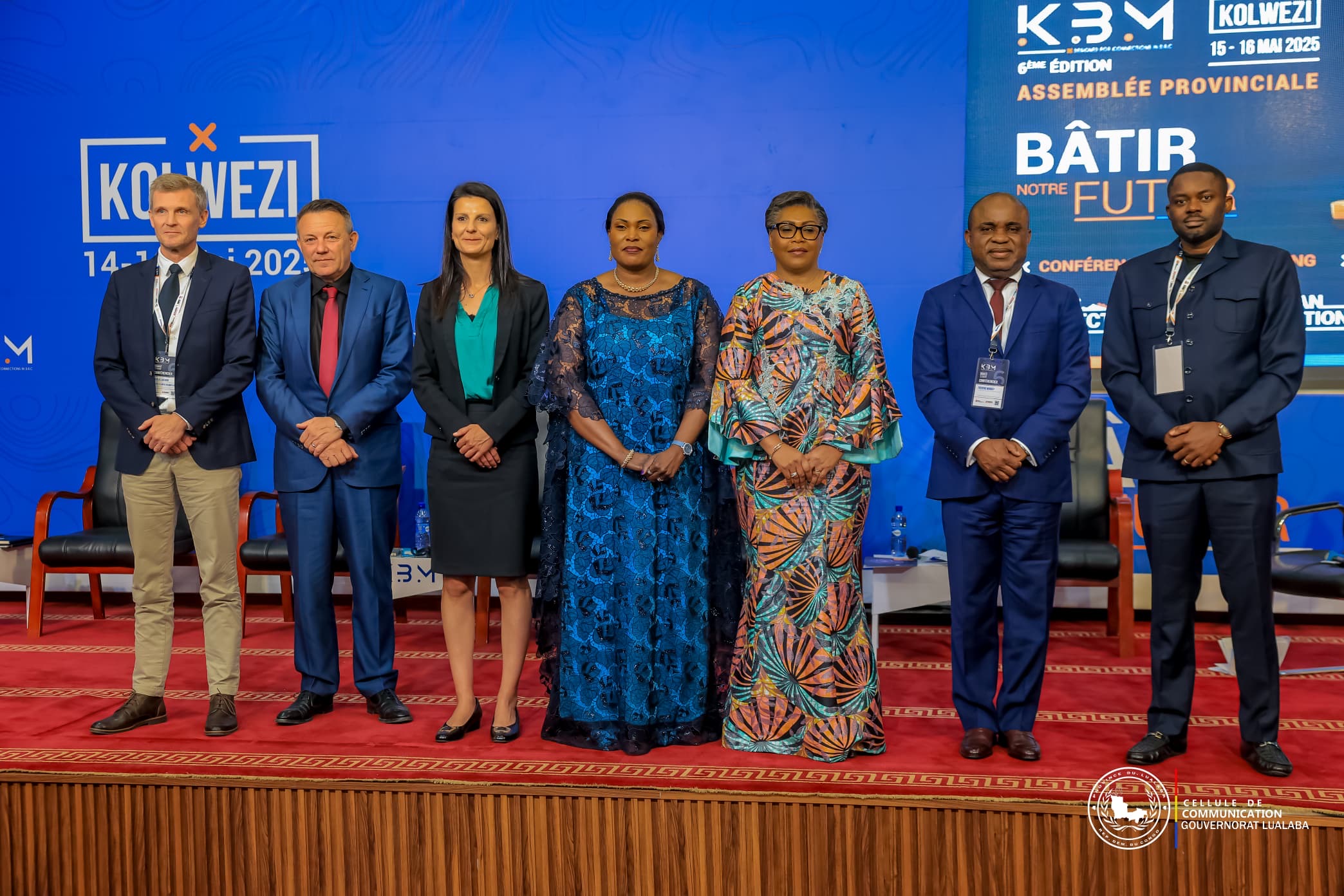 RDC-LUALABA : LA GOUVERNEURE MASUKA PRÉSIDE LA CÉRÉMONIE DE CLÔTURE DE LA 6ÈME ÉDITION DU KATANGA BUSINESS MEETING ORGANISÉE À KOLWEZI