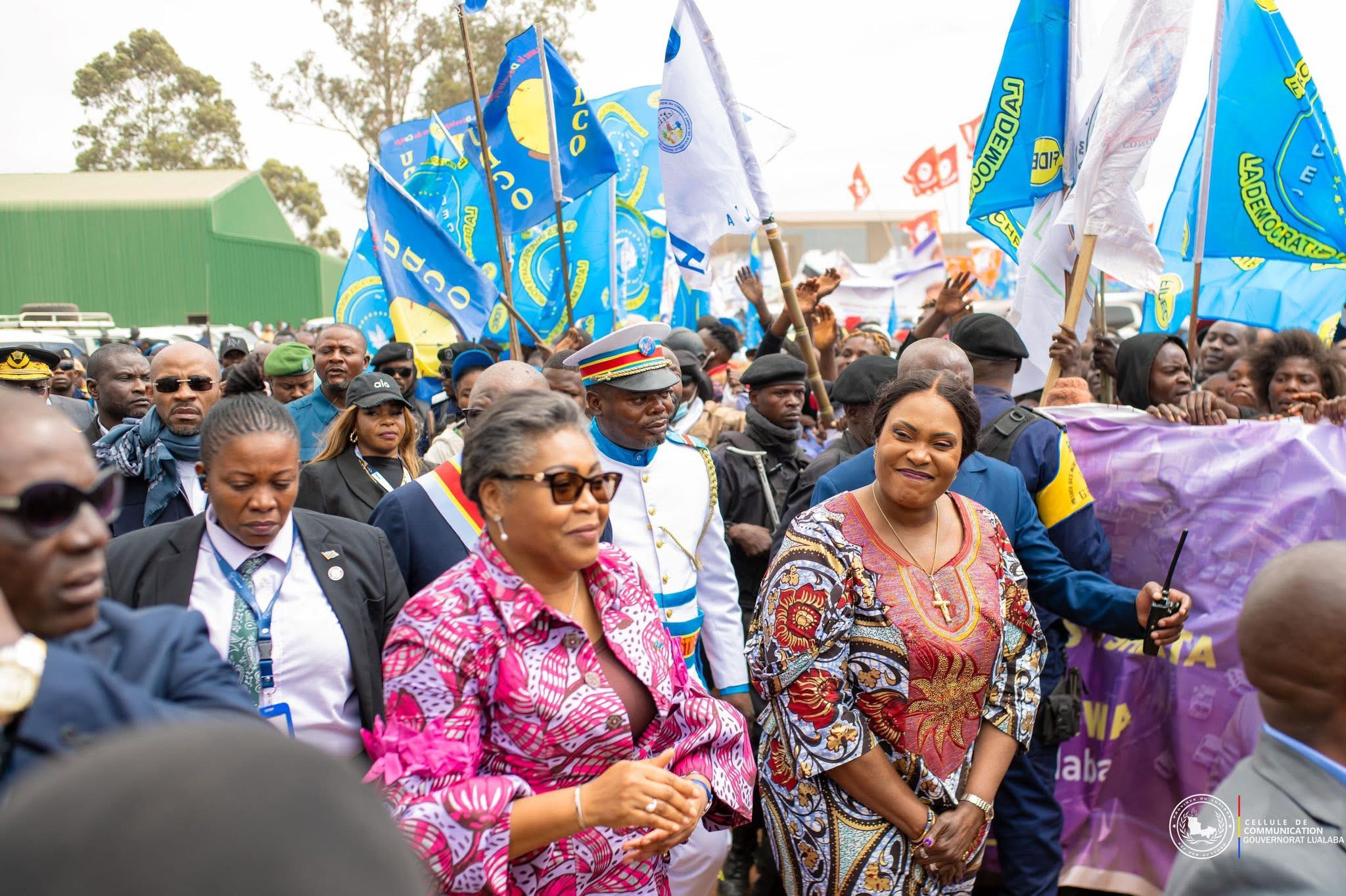 Fifi Masuka  organise un Accueil Chaleureux à Kolwezi pour la Première Ministre Judith Suminwa Tuluka