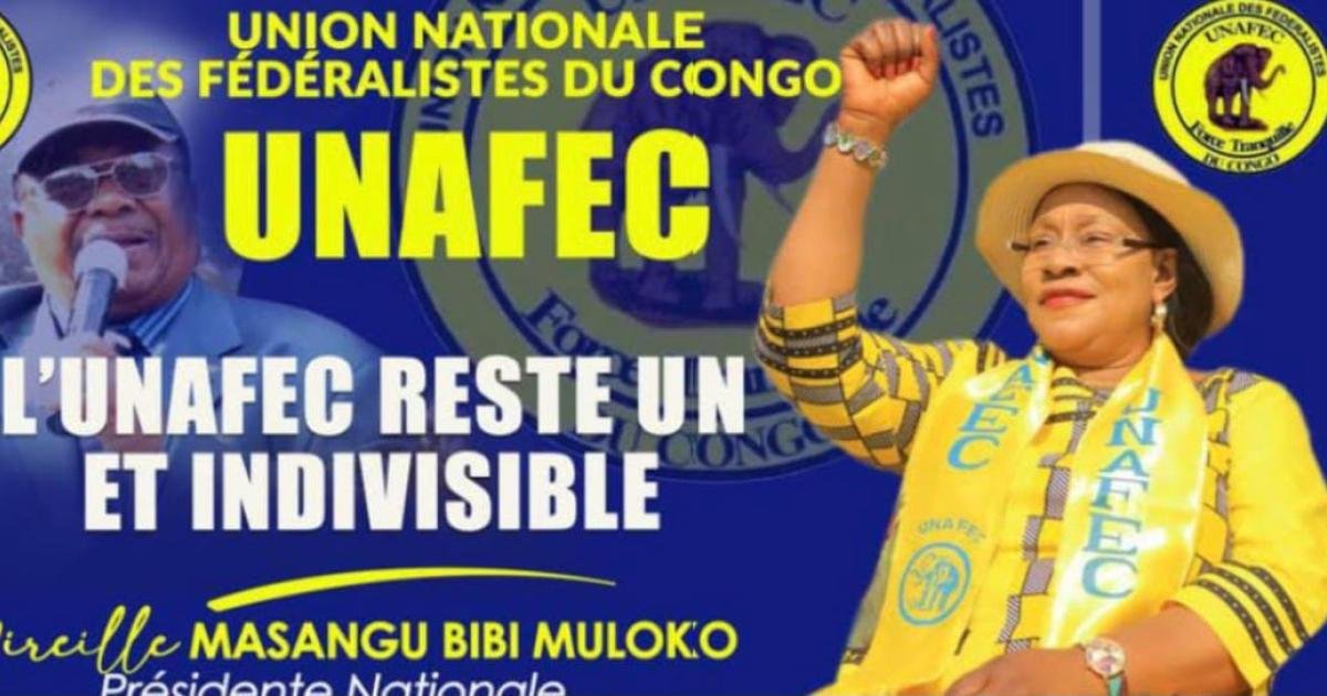 Lubumbashi : l’UNAFEC de Mireille Masangu rejette l’accord de vivre-ensemble signé autour de l’héritage politique de Kyungu wa Kumwanza